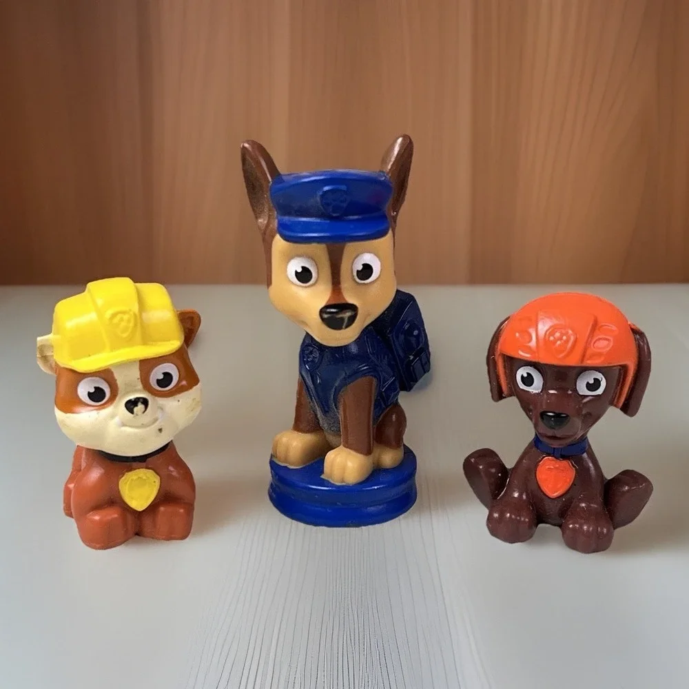 PAW Patrol Mini Figures Blind Box Figures Chase Rubble Zuma Cake Toppers